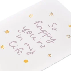 So Happy You’re in My Life Blank Greeting Card