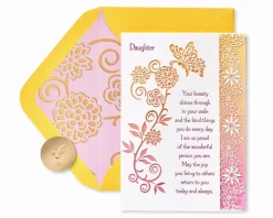 So Proud Birthday Greeting Card for Daughter