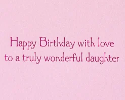 So Proud Birthday Greeting Card for Daughter