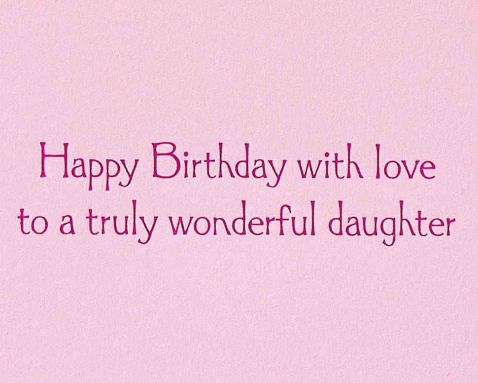 So Proud Birthday Greeting Card for Daughter