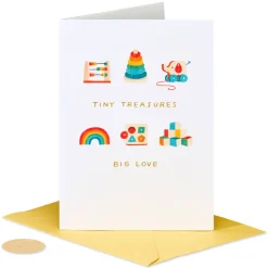 So Very Happy For You Baby Congratulations Greeting Card