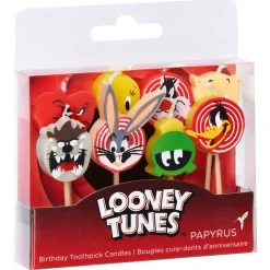 Space Jam Cake Topper Birthday Candles, 9-Count