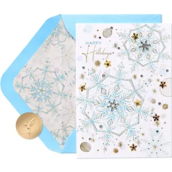 Sparkles and Shines Religious Christmas Greeting Card – Designed by Turnowsky