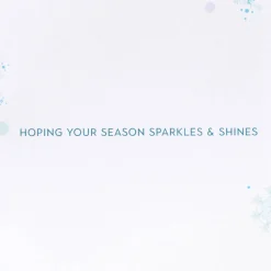 Sparkles and Shines Religious Christmas Greeting Card – Designed by Turnowsky