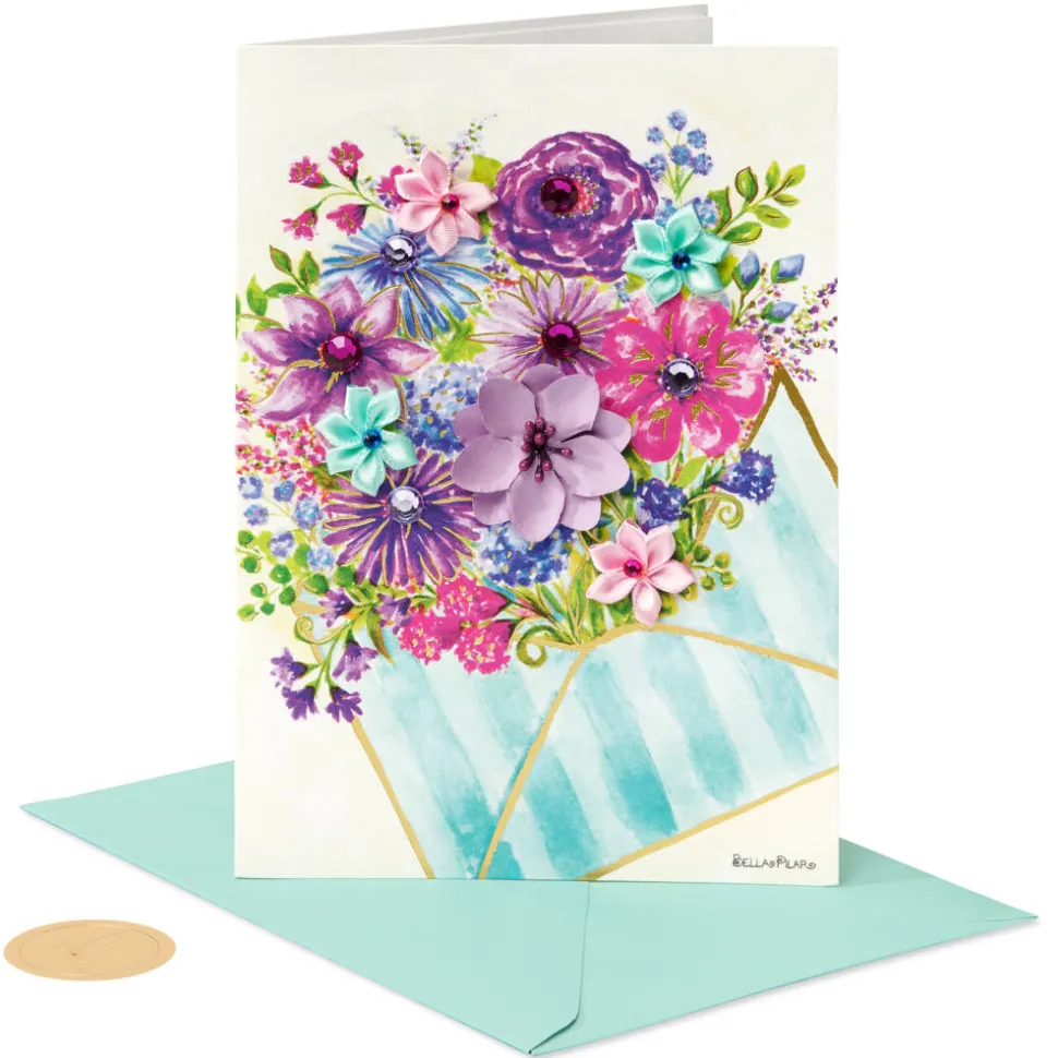 Special Delivery Blank Birthday Greeting Card – Designed by Bella Pilar