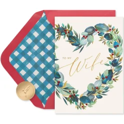 Special Holiday Memories Holiday Greeting Card for Wife