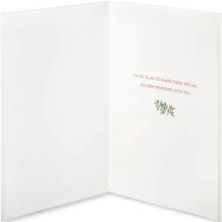 Special Holiday Memories Holiday Greeting Card for Wife