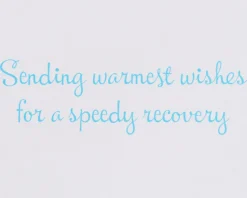 Speedy Recovery Get Well Soon Greeting Card