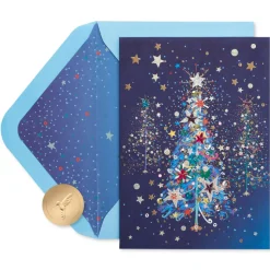 Splendor and Joy of the Season Christmas Greeting Card