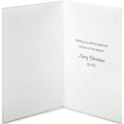 Splendor and Joy of the Season Christmas Greeting Card
