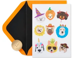 Spooky Dogs Halloween Greeting Card