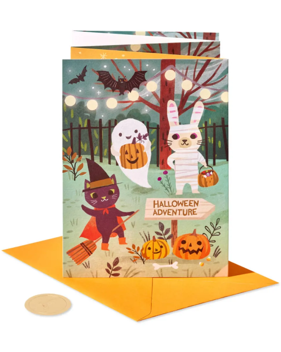 Spooky Party Halloween Greeting Card