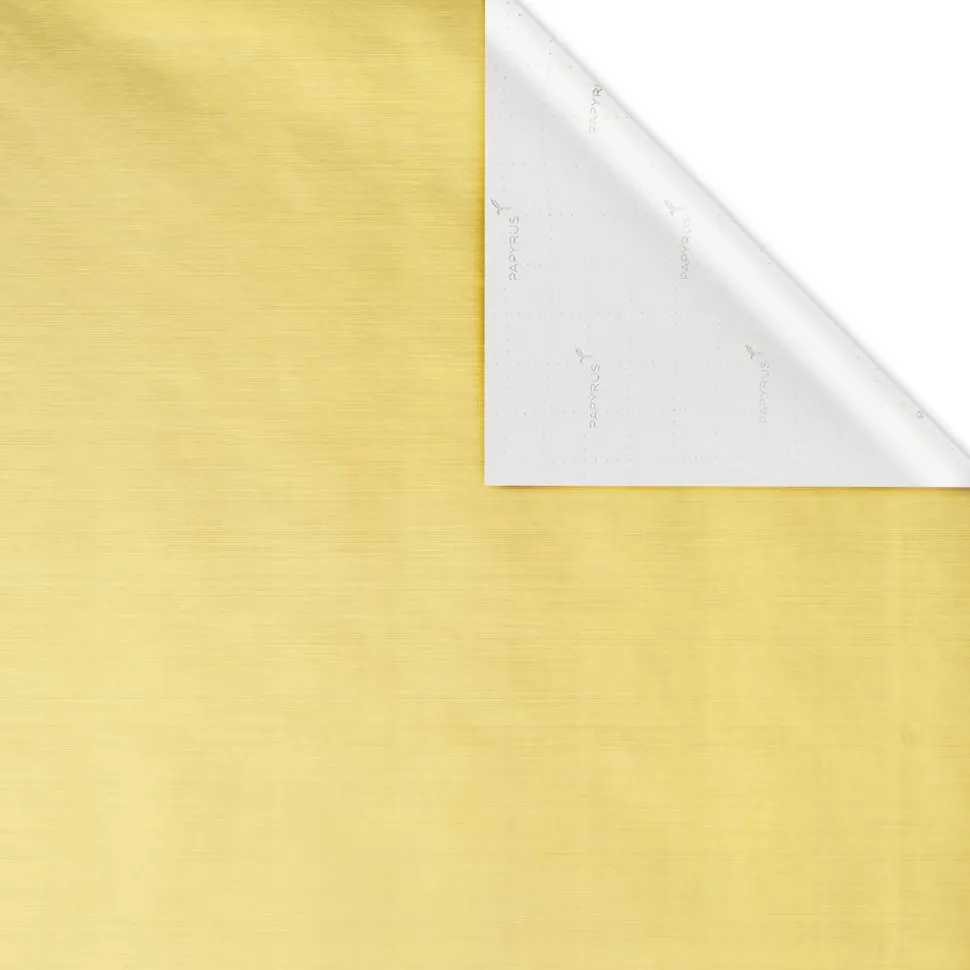 Star of David and Gold Hanukkah Wrapping Paper Rolls, 2 Rolls