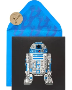 Star Wars Gem R2D2 Birthday Greeting Card