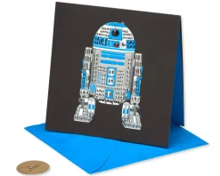 Star Wars Gem R2D2 Birthday Greeting Card