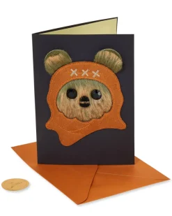 Star Wars Leather Ewok Birthday Greeting Card