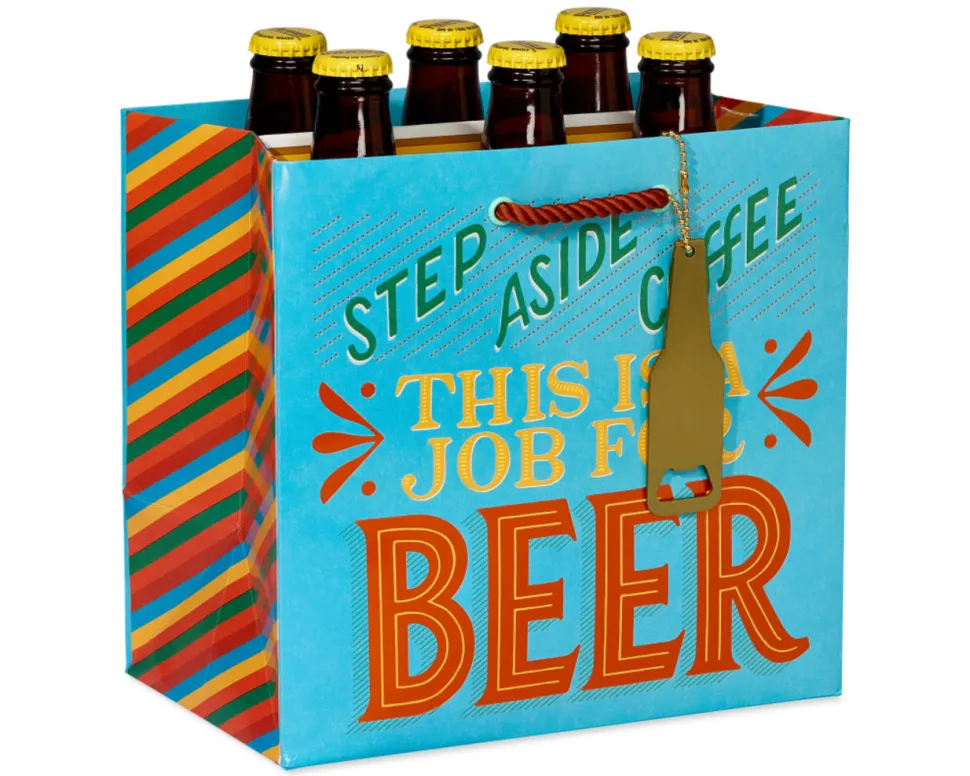 Step Aside Coffee Beer 6-Pack Gift Bag