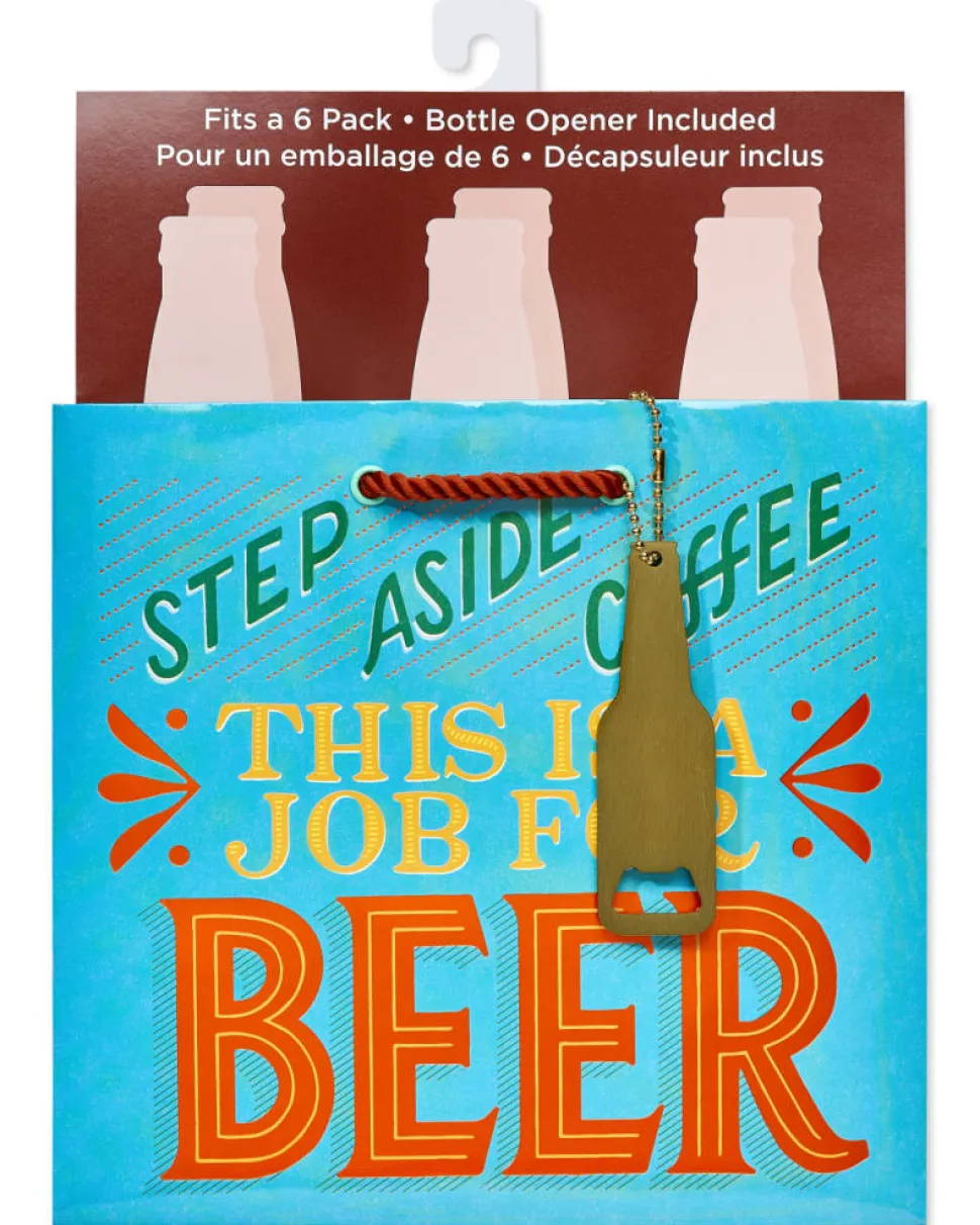 Step Aside Coffee Beer 6-Pack Gift Bag