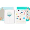 Streamers and Balloons Birthday Greeting Card Bundle, 2-Count