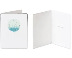 Streamers and Balloons Birthday Greeting Card Bundle, 2-Count