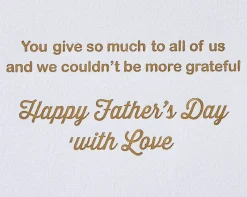 Strong Roots Father’s Day Greeting Card for Grandpa