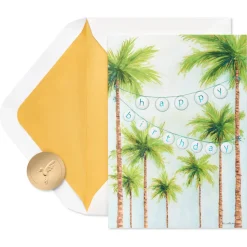 Sunshine and Good Vibes Birthday Greeting Card – Designed by Bella Pilar