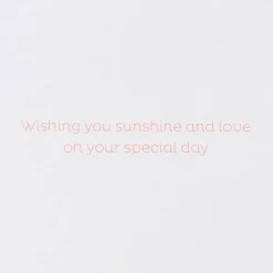Sunshine and Love Mother’s Day Greeting Card