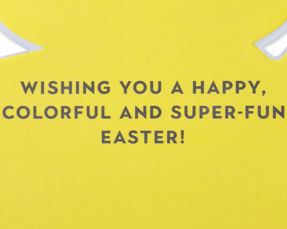Super-Fun Easter Greeting Card with Coloring Activity