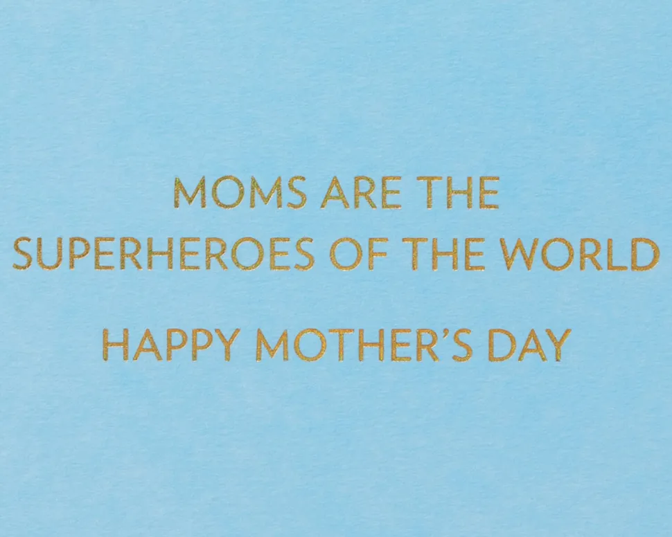 Superheroes of The World Mother’s Day Greeting Card