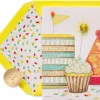 Surrounded By Laughter and Good Friends Birthday Greeting Card – designed by Bella Pilar