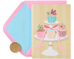 Sweet 16 Cupcakes Birthday Greeting Card