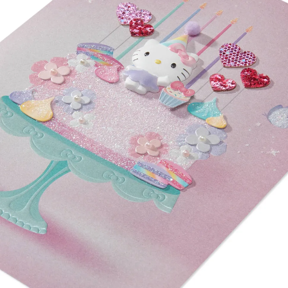 Sweet & Wonderful Hello Kitty Birthday Greeting Card
