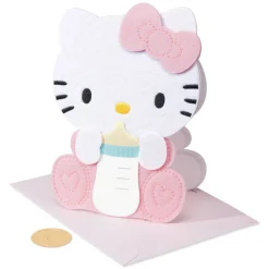 Sweet Moments To Come Hello Kitty Baby Shower Greeting Card