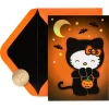 Sweet Treats Hello Kitty Halloween Greeting Card