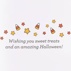 Sweet Treats Hello Kitty Halloween Greeting Card