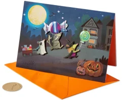 Sweet Wishes Halloween Greeting Card