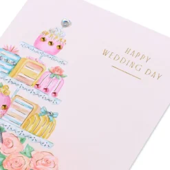 Sweet Wishes Wedding Greeting Card- Designed by Bella Pilar