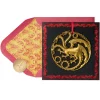 Targaryen Sigil Game of Thrones Blank Birthday Greeting Card