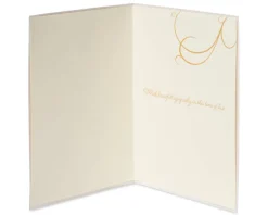 Teal and Gold Sympathy Greeting Card