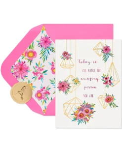 Terrarium Birthday Greeting Card