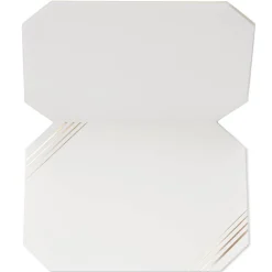 Thank You Lettering Blank Thank You Greeting Card