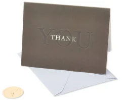 Thank You Thank You Greeting Card