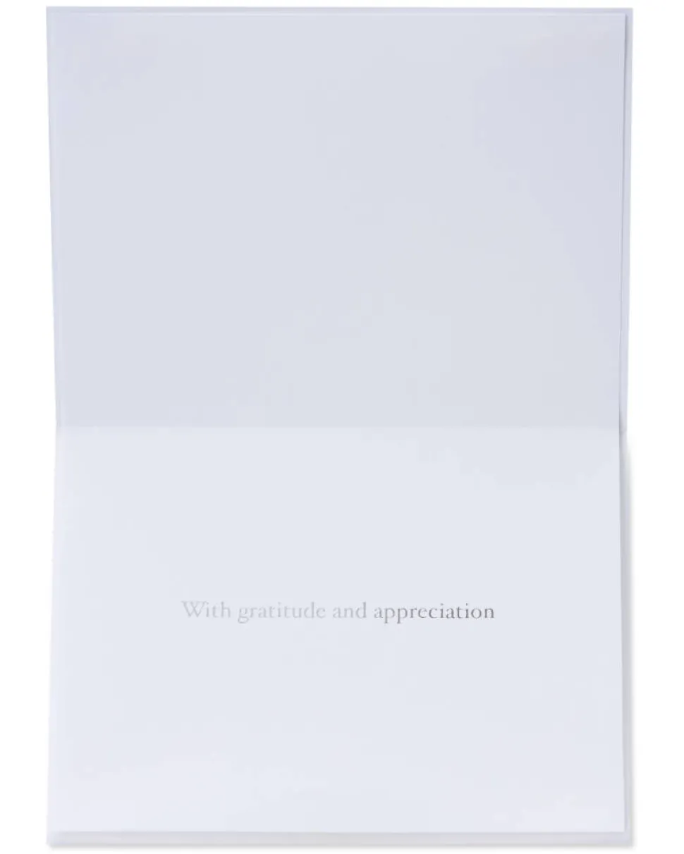Thank You Thank You Greeting Card