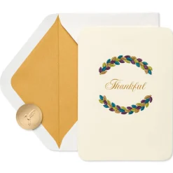 Thankful for You in My Life Thanksgiving Greeting Card