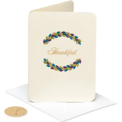 Thankful for You in My Life Thanksgiving Greeting Card