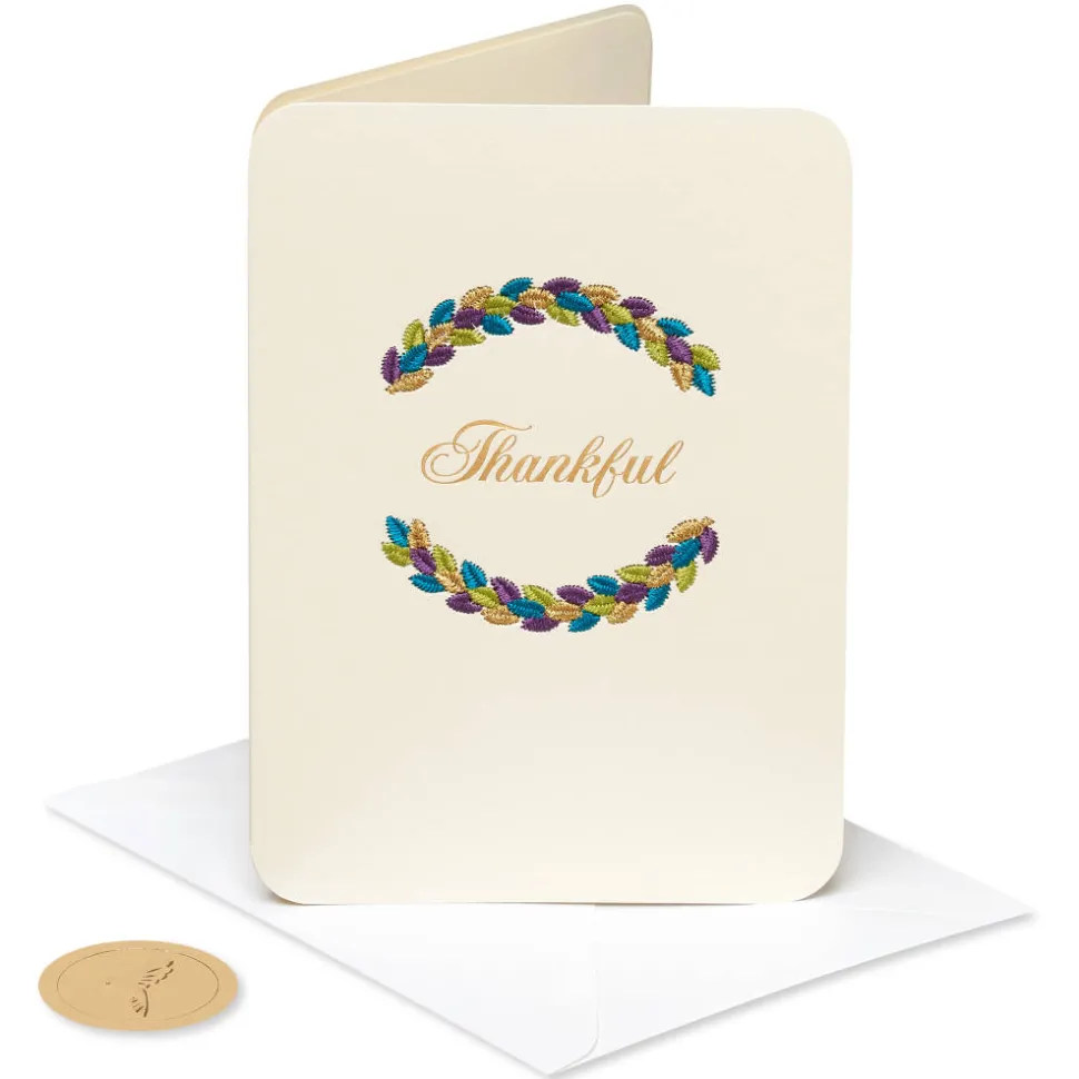 Thankful for You in My Life Thanksgiving Greeting Card