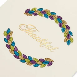 Thankful for You in My Life Thanksgiving Greeting Card