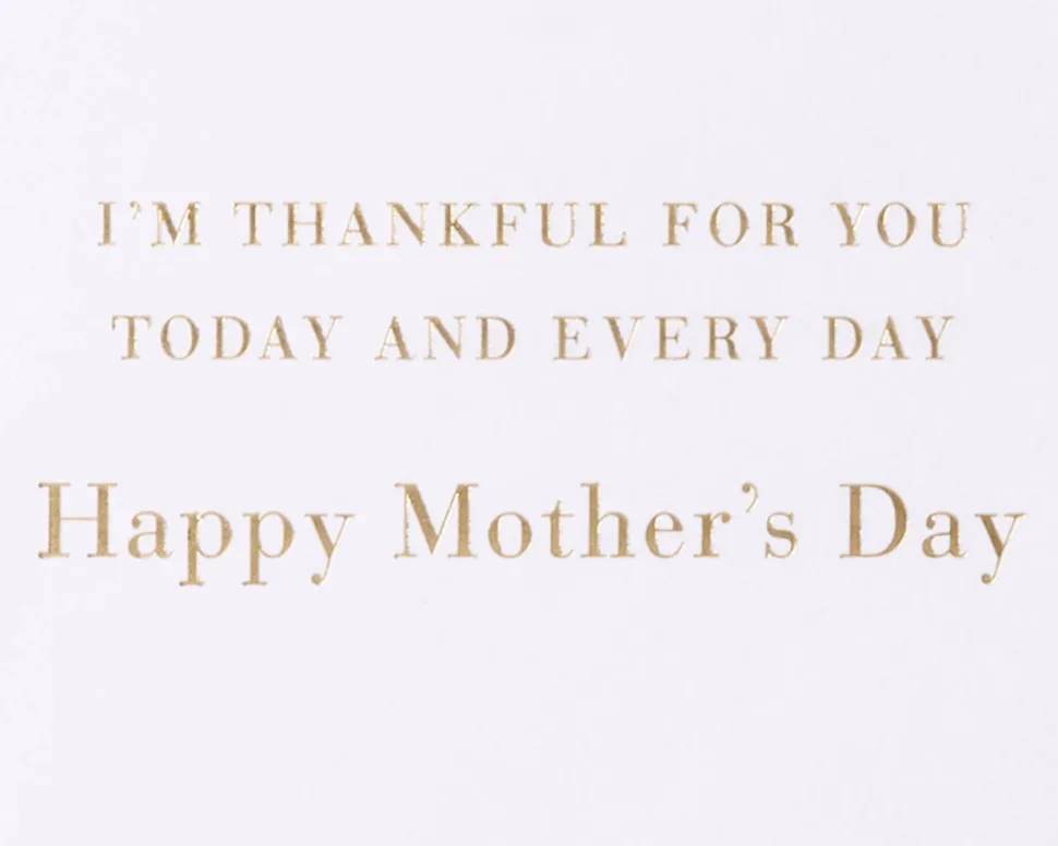Thankful For You Mother’s Day Greeting Card for Grandma