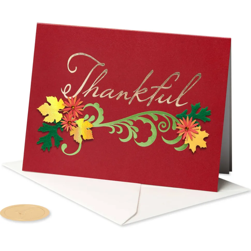 Thankful Thanksgiving Greeting Card