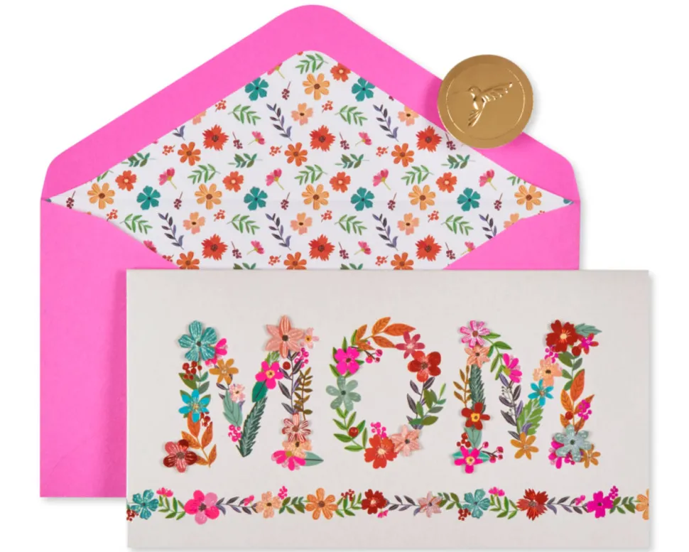 Thanks Mom Mother’s Day Greeting Card